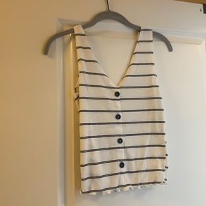 White striped tank